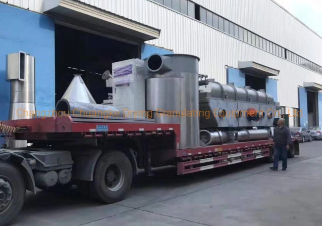 Horizontal Vibrate/Vibration/Fluidized/ Vibrating Fluid Bed Dryer for Grain, Seed, Salt, Sugar, Resin, Coffee, Amino Acid, Chemical, Pellets, Beads