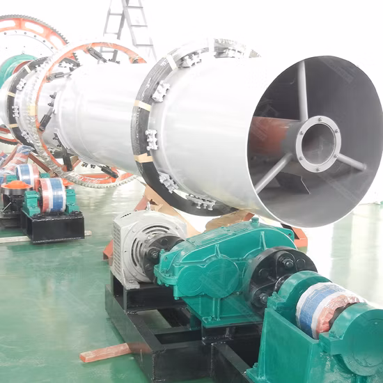 Small Industrial Biomass Grain Rotary Drum Dryer for Sale
